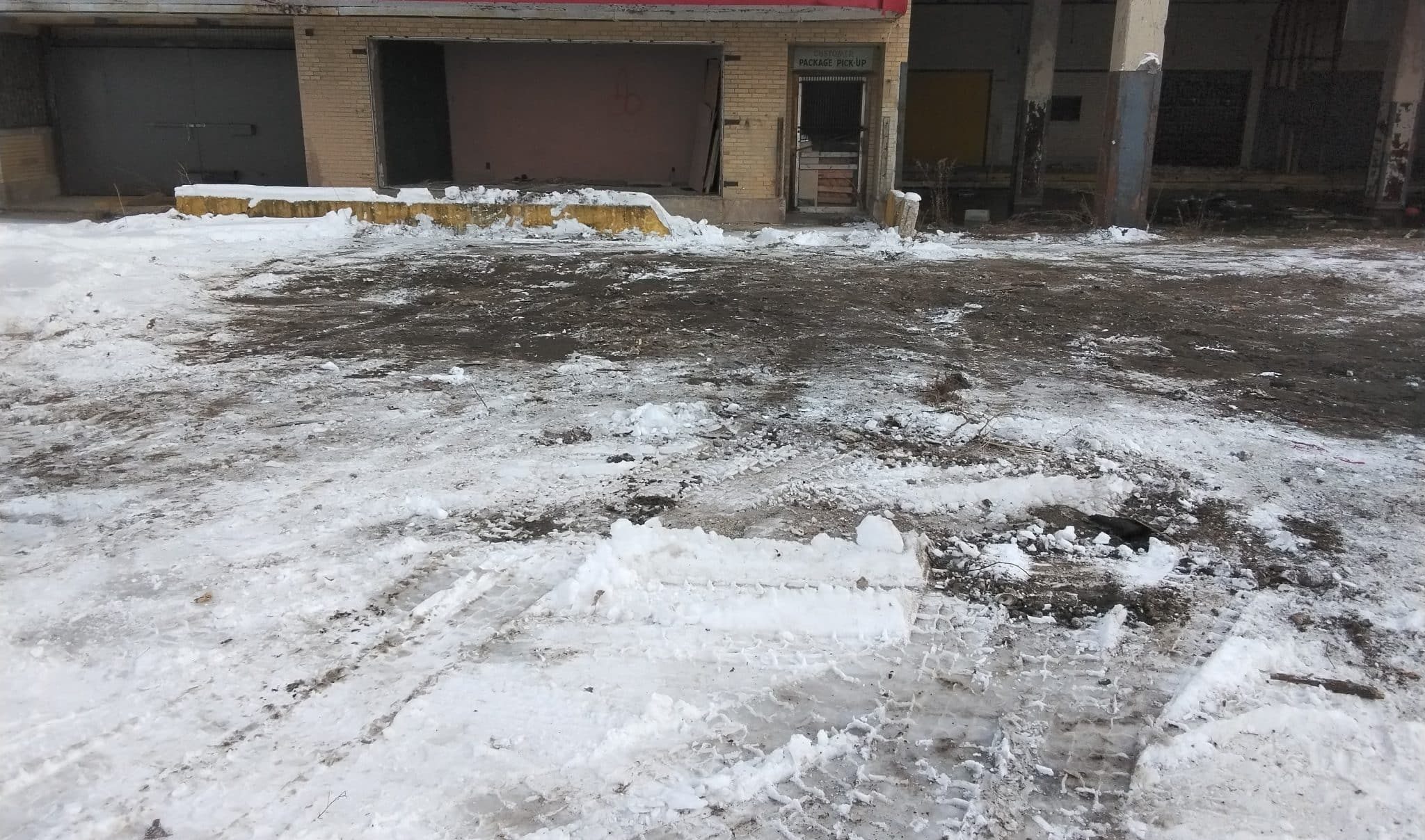 After commercial junk removal - clean site